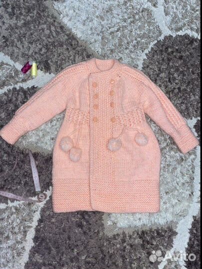 Кардиган вязанный для девочки