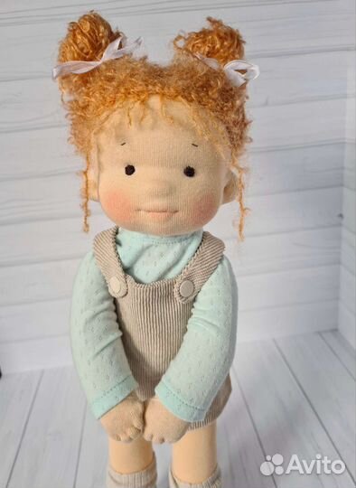 Текстильная кукла ручной работы