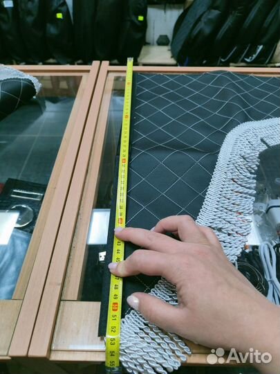 Ламбрекены Россия черная экокожа