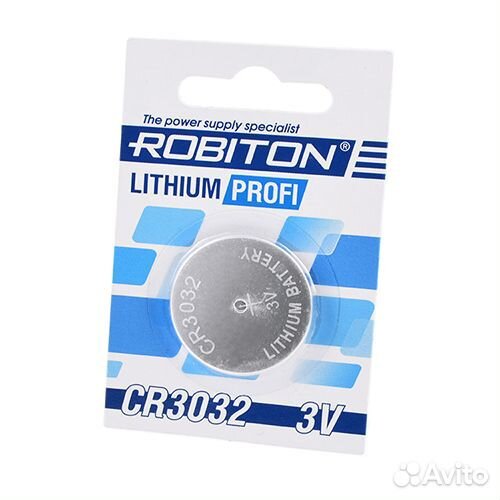 Батарейка литиевая 3032 3V robiton для zeekr