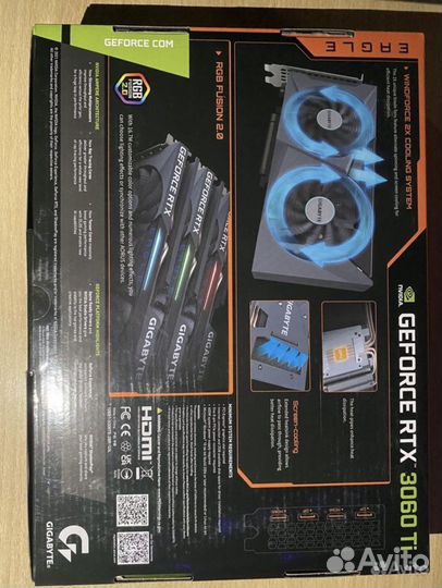 Видеокарта rtx 3060ti