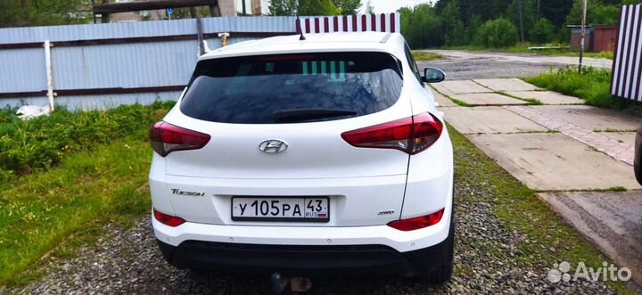 Фаркоп на hyundai tucson 2016-2020