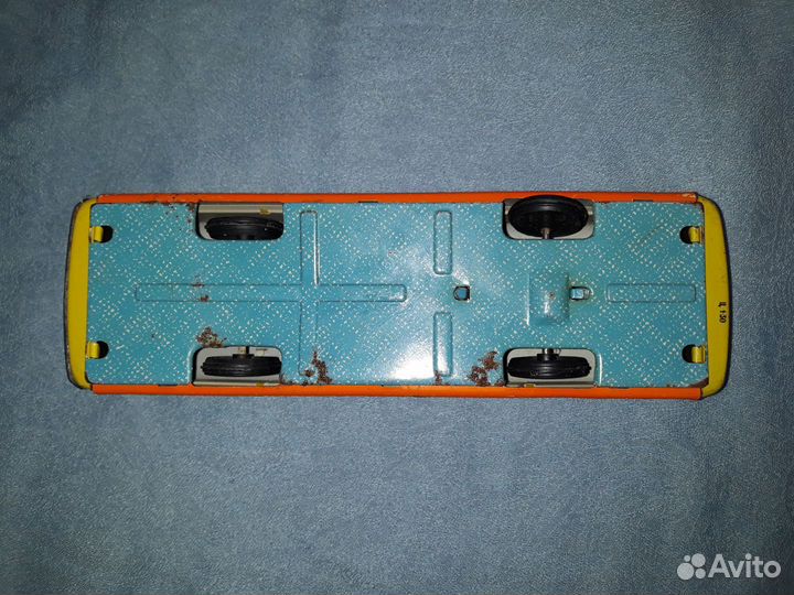 Трамвай. Автобус. Игрушка из жести. Винтаж СССР