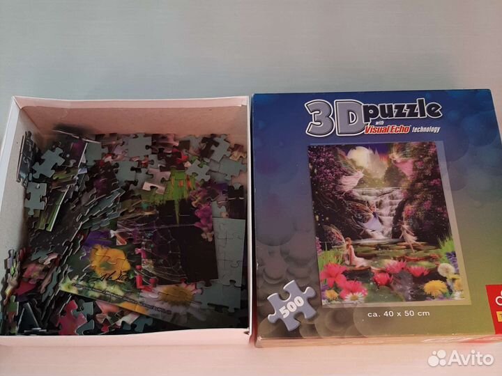 Пазлы 3D объёмные 500