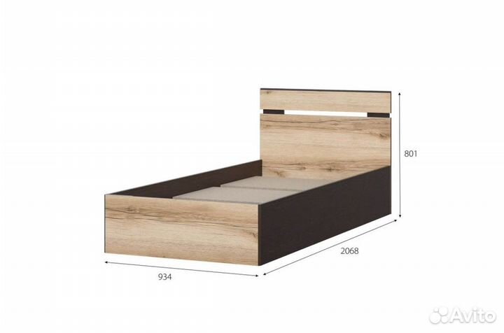 Кровать Берген 90х200 см