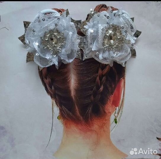 Бантики школьные ручной работы