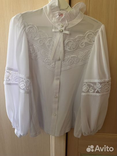 Школьная блуза Дували размер 128,140