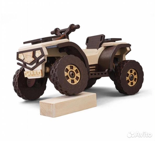 Сборная деревянная модель Квадроцикл hunter (targ)
