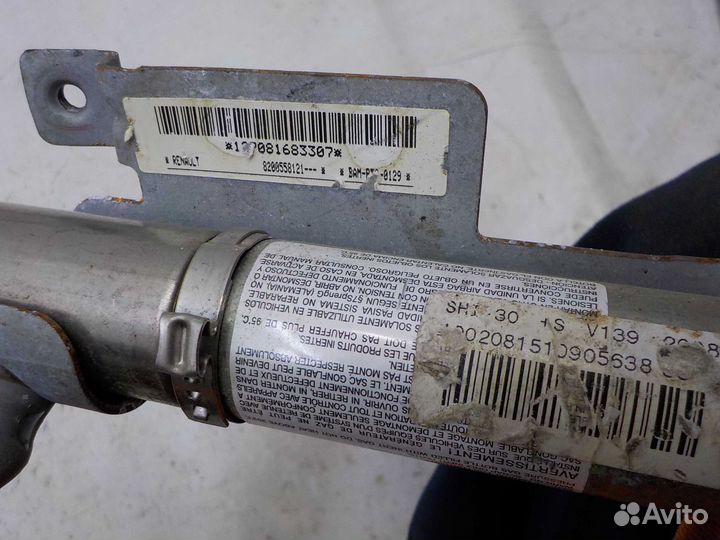 Airbag боковой левый renault modus