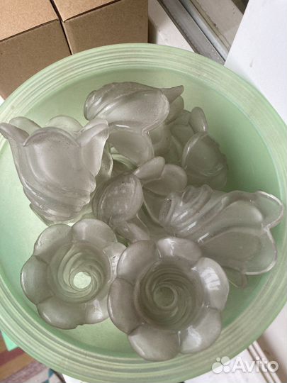 Люстра галогеновая на запчасти