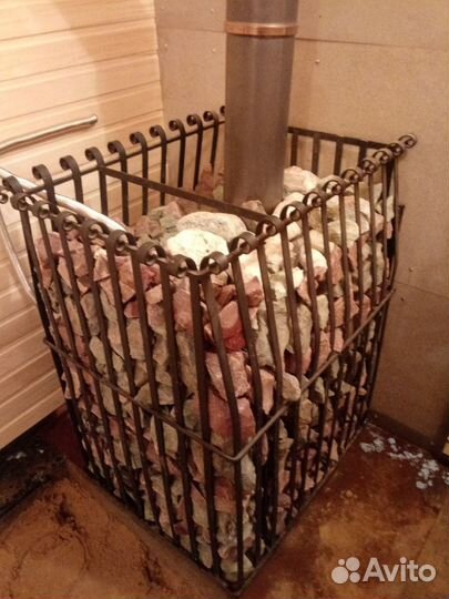 Печь для бани с теплообменником