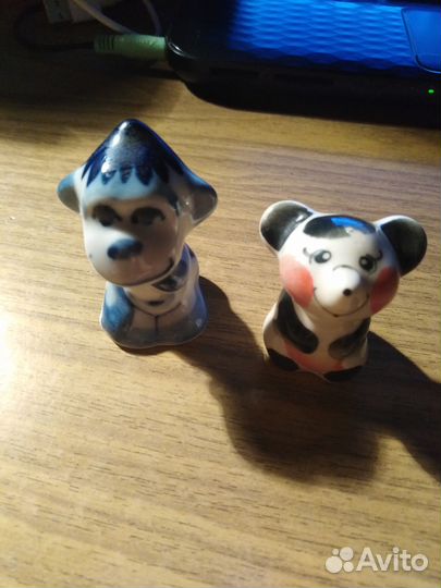 Гжелевые фигурки