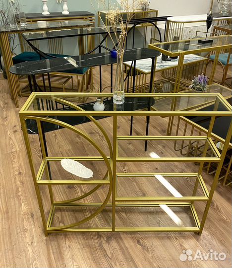 Консоль стеллаж