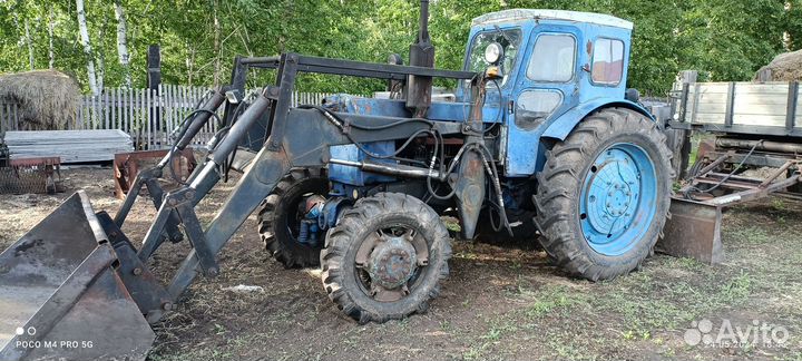 Трактор ЛТЗ Т-40АМ с КУН, 1989