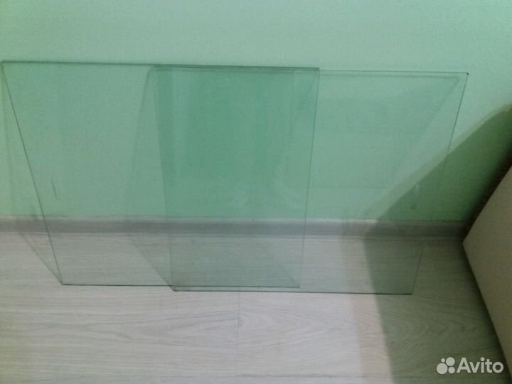Полки и дверцы стеклянные от серванта СССР