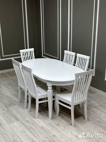 Стол и стулья в гостиную.Оплата при получении