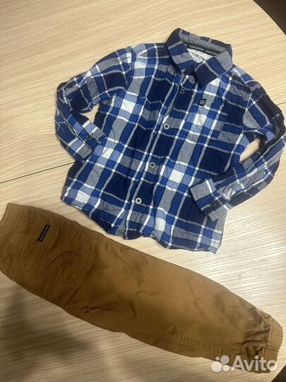 Рубашка и брюки calvin klein