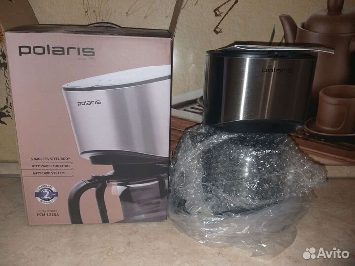 Кофеварка polaris pcm 1215a