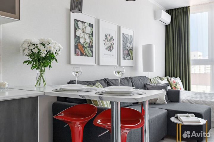 Аренда фотостудии Фламинго Кокон Панорамные окна