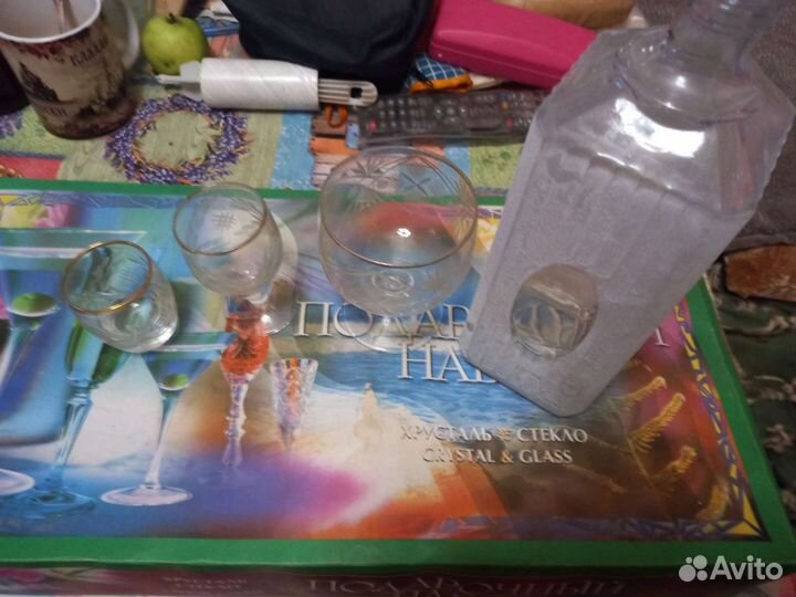 Набор хрусталь СССР В коробке