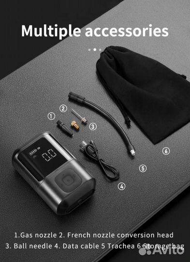 Беспроводной компрессор для шин