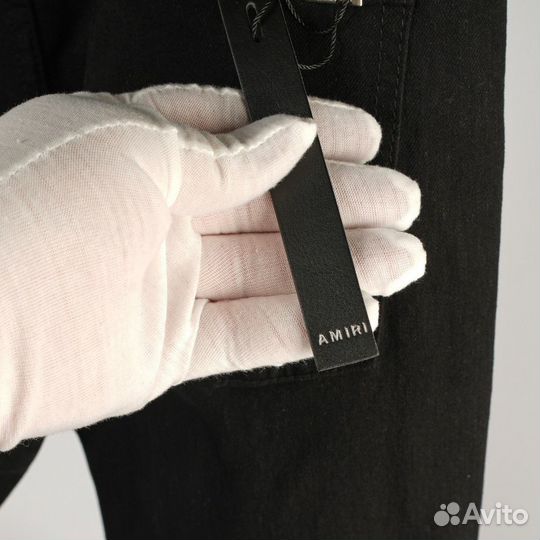 Джинсы amiri slim fit черные