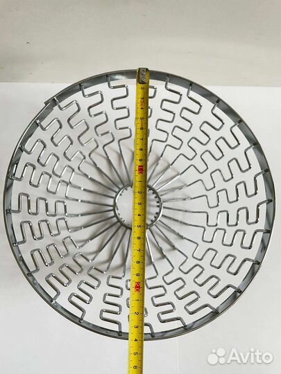 Ваза для фруктов металлическая