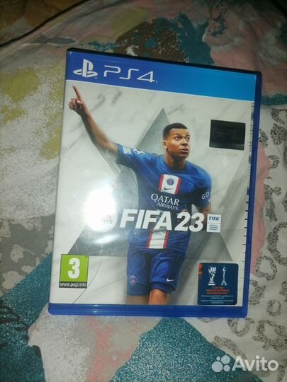 Диск для ps4, ps5 fifa 23