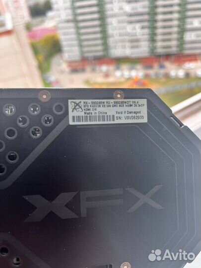 Видеокарта xfx rx590gme 8gb