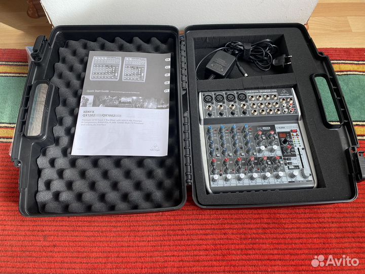 Микшерный пульт behringer xenyx 1202 usb