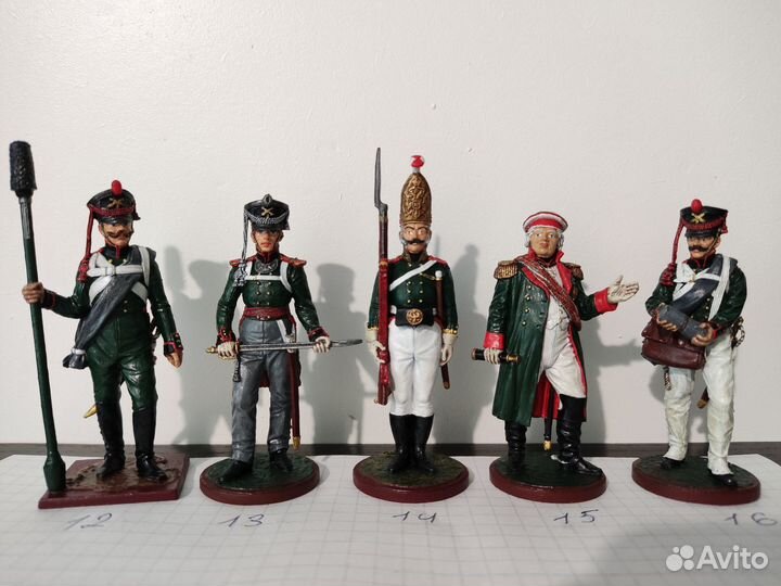 Оловянная миниатюра 54 мм