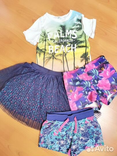 Одежда комплектами на 116-122 раз