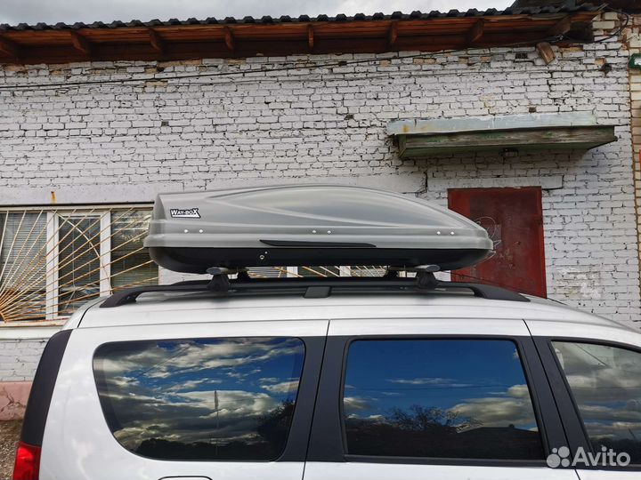 Автобокс Way-box 460 серый карбон