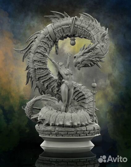 Скульптура мифические существа / драконы