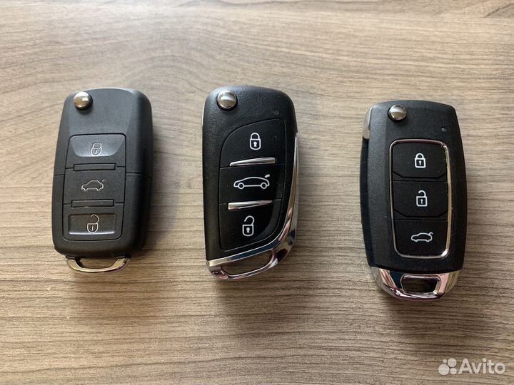 Выкидной ключ Volkswagen (с программированием)