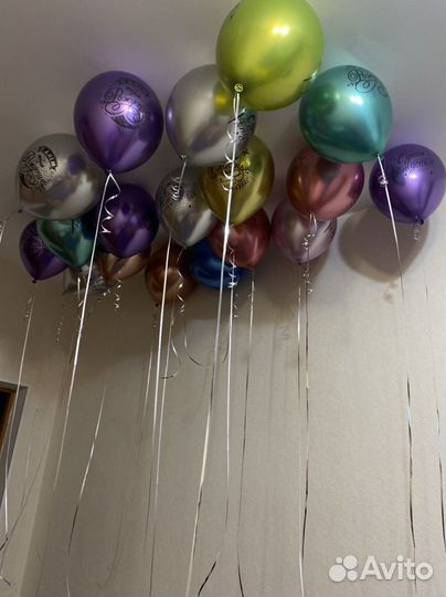 Воздушные шарики с гелием
