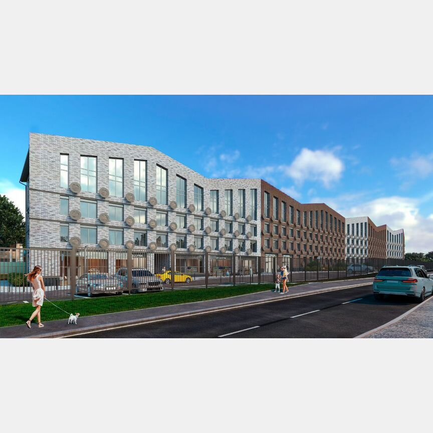 Квартира-студия, 28,1 м², 2/4 эт.