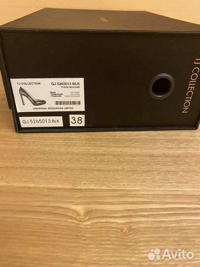 Туфли женские лодочки 38 TJ collection