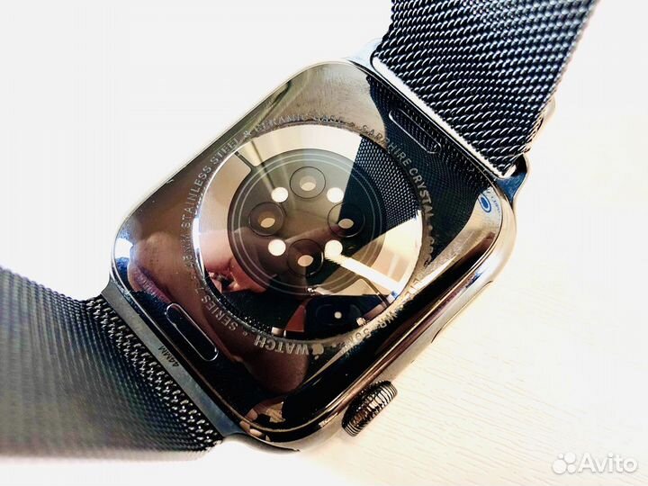 Apple Watch Series 7 45 мм Stainless Steel АКБ 91%