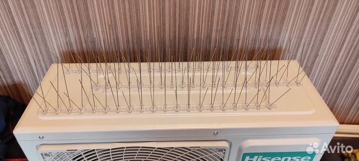 Шипы от птиц на кондиционер и др.отпугиватель птиц