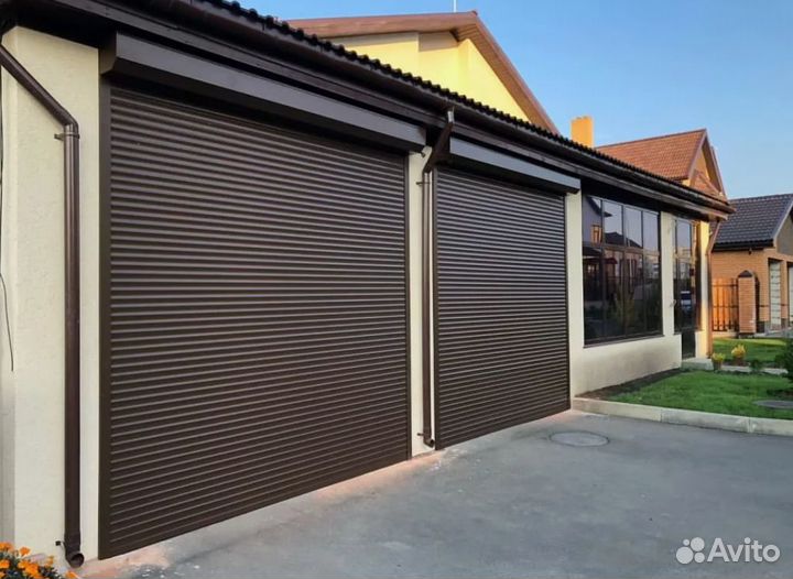 Рулонные ворота на гараж монтаж до 72 ч