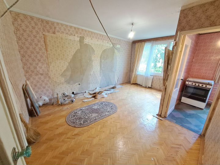 3-к. квартира, 41,7 м², 1/5 эт.