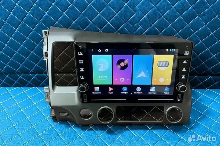 Магнитола Honda Civic 4d Android 11 IPS