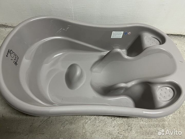Ванночка для купания с горкой