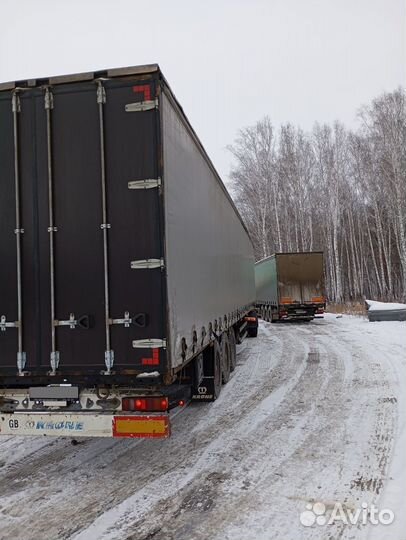 Полуприцеп шторный Krone SD, 2007
