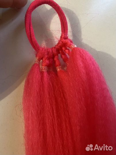 Канекалон на резинке