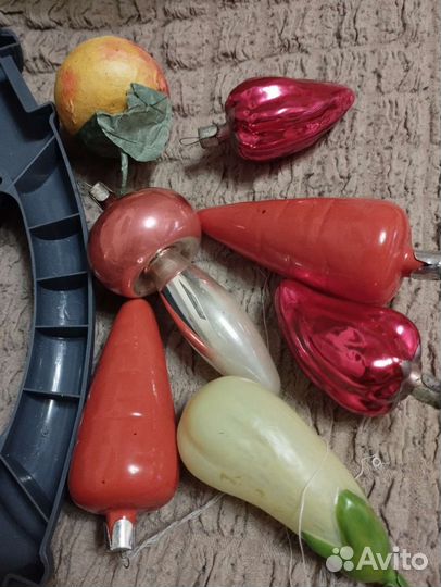 Елочные игрушки СССР