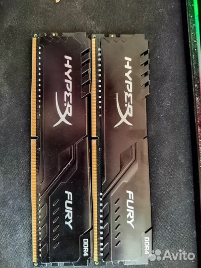 Оперативная память ddr4 16gb 2666 Hyper X