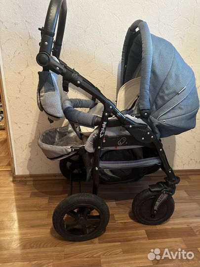 Коляска zippy лен 2в1