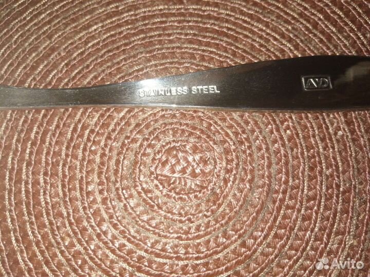 Новый набор вилок и ложек из нержавейки